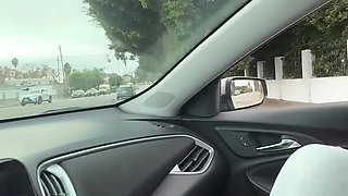 Ebony Car Ride Home with Stranger