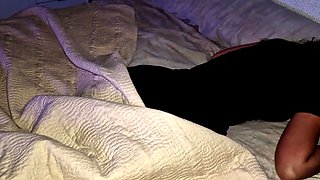 I spy and have xxx with my stepsister's queen at night when he arrives from a party i sight at her