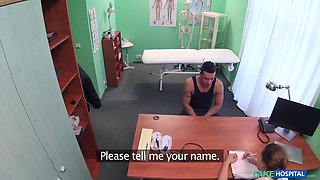 Kinky Nurse Helps Patient Ejaculate 1 - Fake Hospital