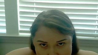 Amazing Amateur Blowjob Suck Dry Swallow - 2mins Post Suck Cleanup