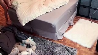 Awesome blonde GF fuck hidden cam
