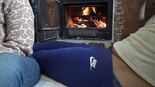 Step Mommy Touching Her Stepsons Dick