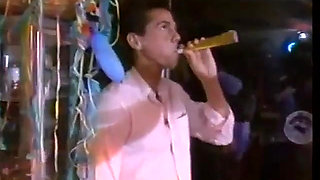 Charming Blonde Samantha Strong Made Her Boyfriend Great Present on His Birthday: to Make Sex with Two Hot Girls at One Time