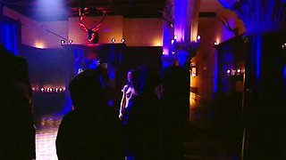 Secretary group sex hardcore fucking blond girl facia