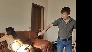 Unceremoniously and Dirty Stepson Spanked and Destroyed Stepmother's Asshole and Pussy (lots of Dirty Dialogues)