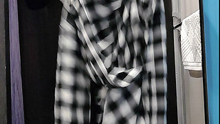 Mature Woman Takes off Her Clothes and Gets Into Her Underwear