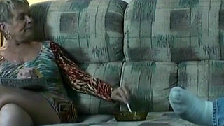 Mother-in-law is on a cock hunt