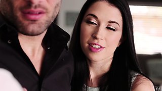 Amateur teen Blowjob with hardcore drilling