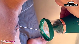 Intense Female Orgasm Using a Vibrator