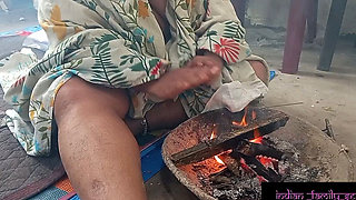 Stepmom and Stepson Feeling Cold