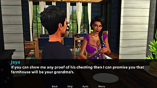 Seductor Eventually Hooks up with His Matured Neighbor Desi Lady