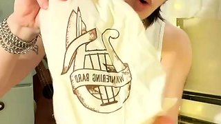 Jessy funny amateur teen brunette toying