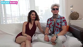 Tina Storms Iranian Casting Blowjob for Greek Stud Sakis Dermatis