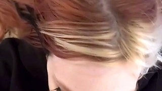 Eevee Davis Gets Facial After Giving A Sloppy Blowjob
