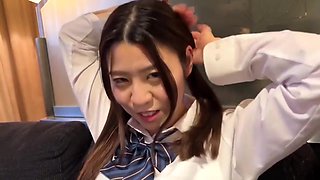 Japanese Teen 18+ Fingered In The Clinic