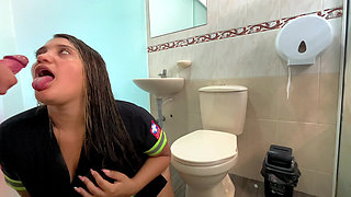 PARAMEDICS have sex in the hospital bathroom