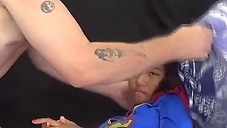 Exclusive Indonesian Amateur Tan Fucks in Cosplay, 3 Camera Positions, Masked Big Cock Piston Action, Cum on Body.