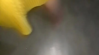 Neighbor's Sister Takes Pleasure While Peeing at Night, New Video