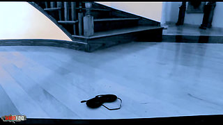 Mr Marcus: Kiara Marie Chubby Blonde Big Tits Fucked by Big Black Cock Mr Marcus in Cage Cumshot