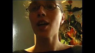 Cute 19-year-old with small tits gets fingered and fucked on the couch