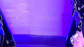 Transformed Into a Latex Kigurumi Maid