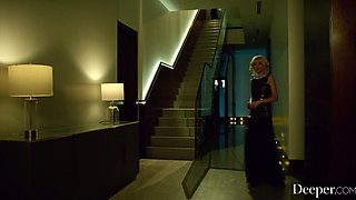 Dinner Party Turns Into a Massive Interracial Orgy with Hot Pornstars