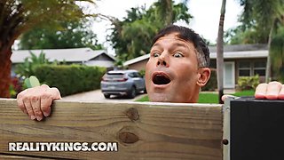 Reality kings - Roxie Sinner is raging with her cheating gf Xxlayna Marie & determines to schlong her down with a strap on