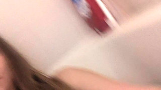 Hot Mom Using Big Dildo to Masturbate and Cumm All Over From Her Tight Pussy