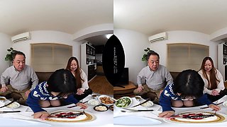 Japanese beauty explores intense sensual VR pleasure passionately