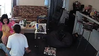 Video of amateur teens playing sex games in reality groupsex