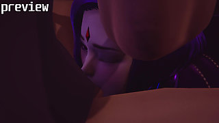 Raven Sucks a Big Dick L 3D Uncensored Hentai