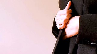 Amateur striptease and Solo masturbation