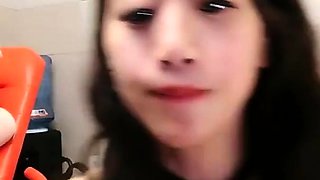 Cute blonde teen Lindsey solo toying pussy and ass