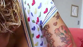 Skinny Girl Diamond having a Threesome with Step Son and his Buddy