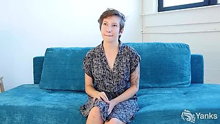 Calliope’s Best Orgasms – Hairy Teen Solo Fingering in HD