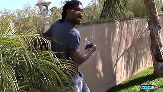 BBC Pounds Petite Slut in Deep Throat Frenzy
