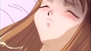 Japanese anime teen pussy banged