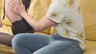 Two Hard Cocks for a Horny MILF Part 1