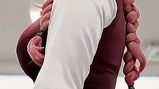 Pink Pony Secretary! Office Private Tease, Can You Handle This Contrast?