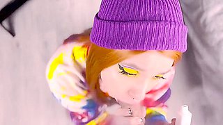 Red Hair Angel Presented Me Her Butt After Blow Job