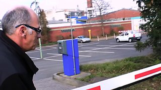 Ugly old man seeks German teen 18 and fucks her