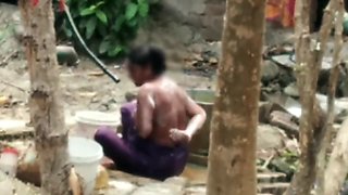 Indian Is Taking A Bath And Show Boobs And Big Ass