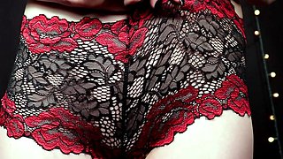 Amazing redhead solo masturbation