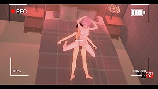 Dandadan Hentai - Aira Ridding Okarun's Dick - Asian Japanese Anime Manga