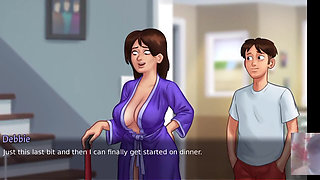 MILF Step-mom Was Surprised!! I Rammed Her From Behind.
