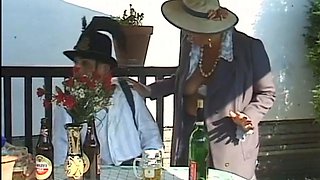 Hot anal threesome mature