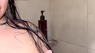 Stepson Vergon Makes Me Squirt After a Shower