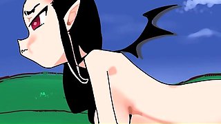 Hentai chick enjoys anal sex at the gym