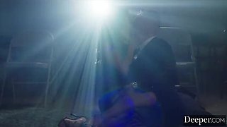 Chanel Camryn Submissive in Latex Gets Dominated Hard in Public - Deep Throat & Doggystyle
