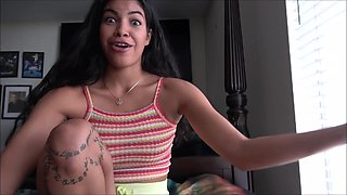 My daughters black teen girlfriend in my bed